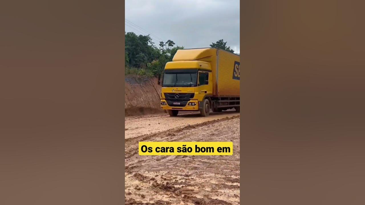 os caras são bom em ️ fretebras transporte strada caminhão truck 