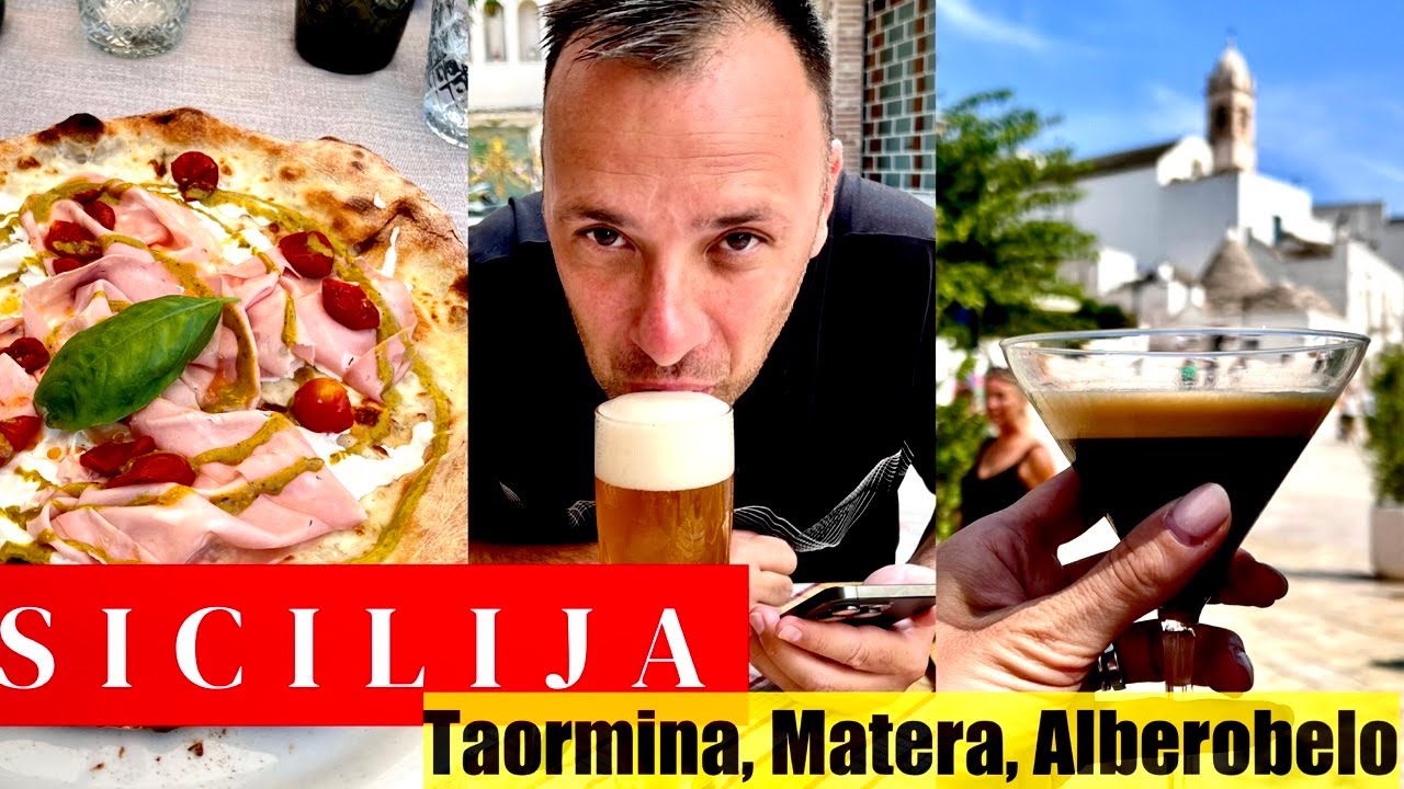 Putovanje MOTOROM - Sicilija - Taormina, Matera, Alberobelo