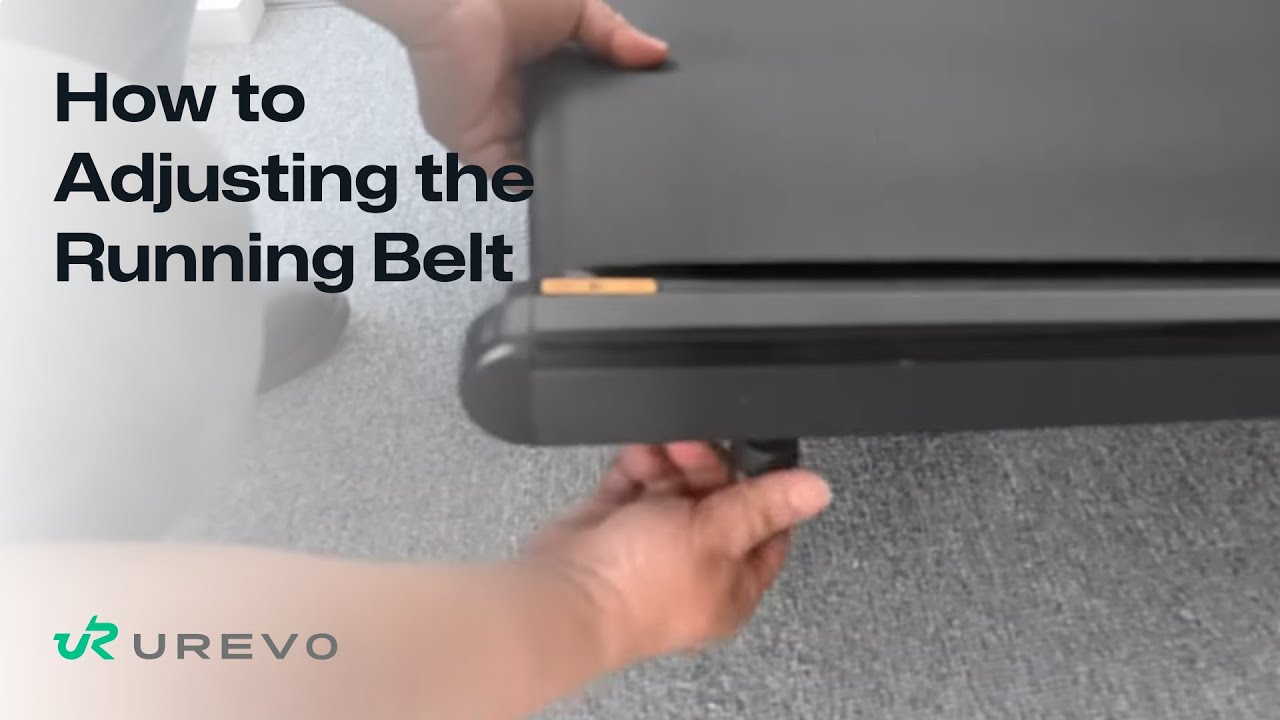 How to adjust the Urevo Treadmill Belt - Universal Version