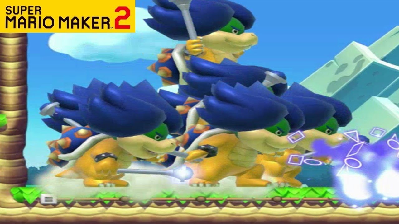 SUPER MARIO MAKER 2 - KOOPALINGS BOSS RUSH STAGES [Nintendo Switch]