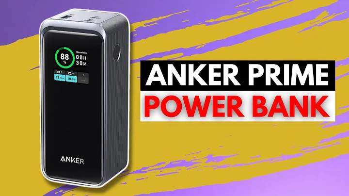 Anker Prime Power Bank - Charge Your Laptop & Phone Simultaneously!
