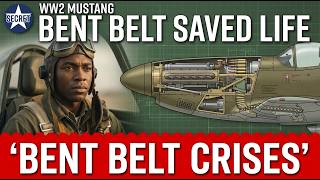 The P-51B Mustang's bent ammunition belt nearly destroyed it in 1944 combat