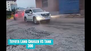 Toyota vs Tank😄 Cine pe cine?🤔 #shorts #chinesecar #masinichinezesti #evision #toyota #tank