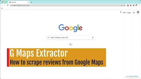 How to scrape Google Maps reviews with Google Maps Scraper 2022
