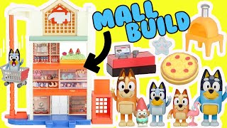 Bluey and Bingo Build Hammerbarn Shopping Mall with Stickers and Decorations