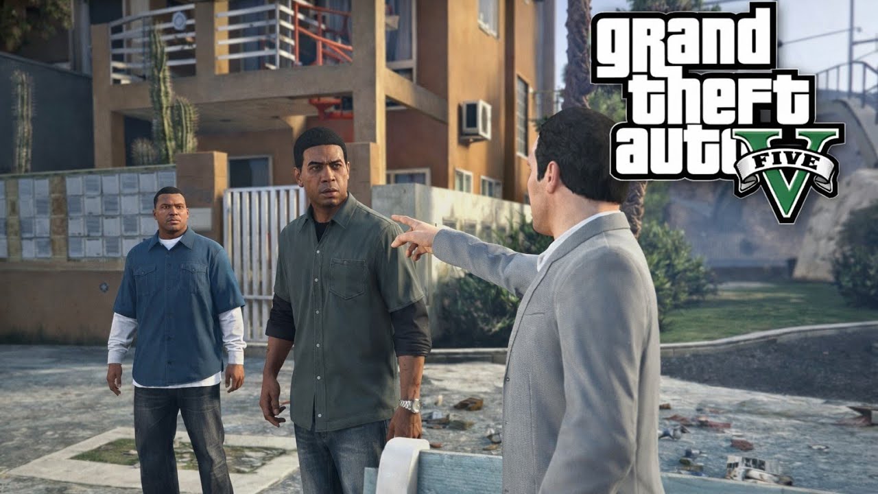 GTA V Enhanced – Franklin and Lamar | ULTRA MAX Graphics (4K 60FPS)