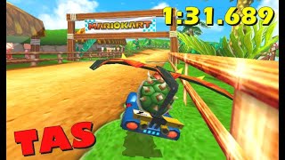 [Mario Kart 7 TAS] Cheep Cheep Lagoon - 1'31