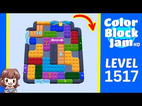 Color Block Jam Level 1517 walkthrough video preview