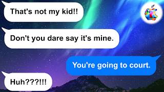 【Apple】Unintelligent ex husband that I haven't met for 5 years thinks my baby is his. Then he…