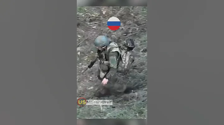 This Russian Soldier’s Last Steps Caught by Drone