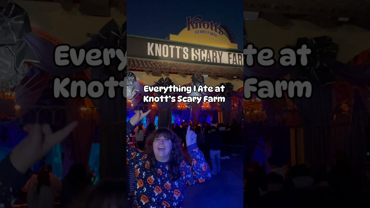 Мы оценили еду в Knott's Scary Farm