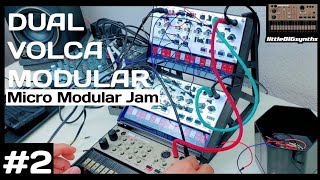 Dual Korg Volca Modular | Micro Modular Jam ft. Volca Keys