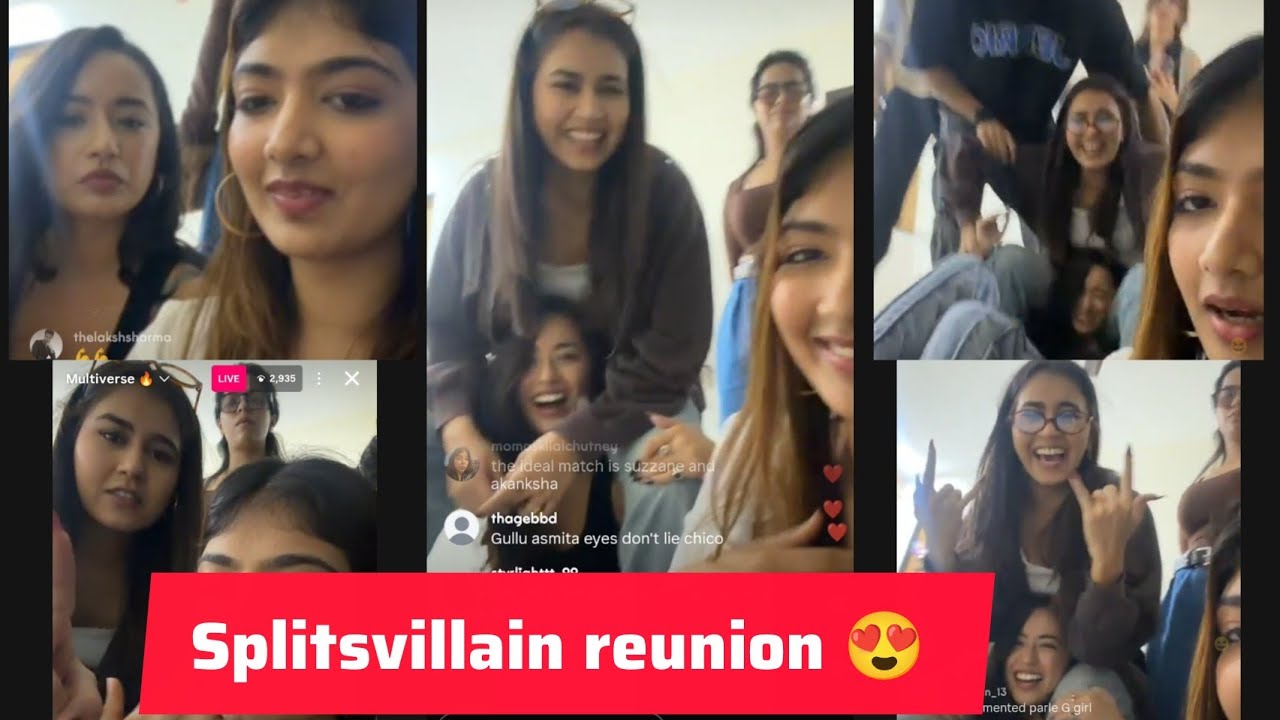 All splitsvillain reunion 😍 l #trending 