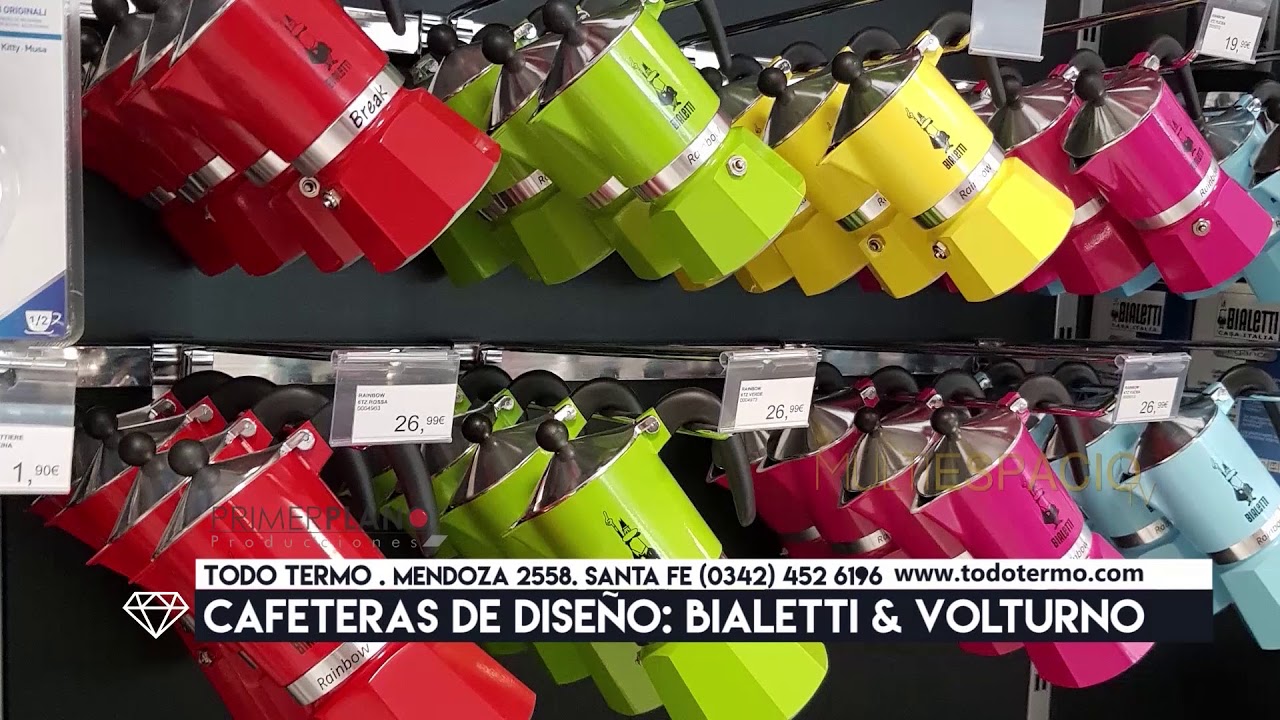 TODO TERMO cafeteras BIALETTI y VOLTURNO - Multiespacio TV - YouTube