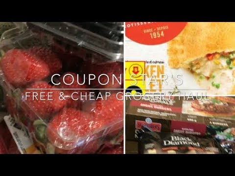 FREE & CHEAP GROCERY HAUL – October 19th 2017 – COUPONING IN CANADA!