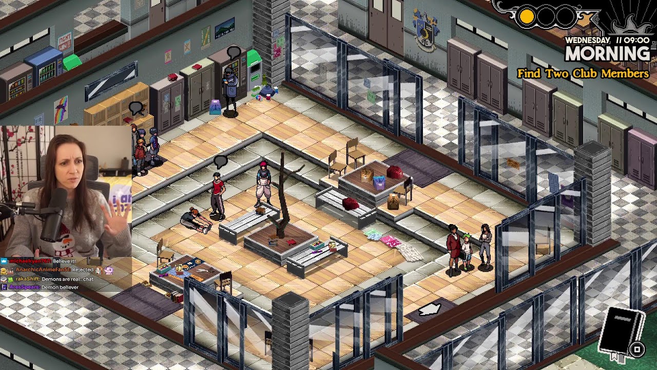 Checking Out Demonschool! New Persona and SMT-like Indie Game SRPG!