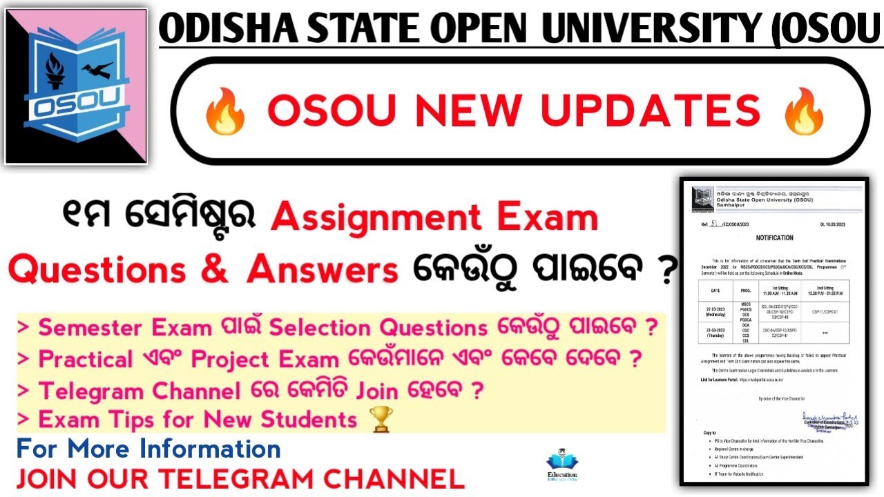 osou assignment submission date 2023