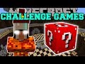 Minecraft: FIRE WITCH CHALLENGE GAMES - Lucky Block Mod - Modded Mini-Game