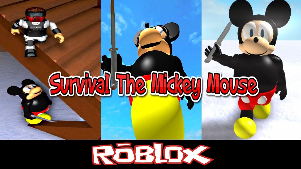 Survival The Mickey Mouse By Tom S Group Of Wisdom Roblox Youtube - mickey mouse plays roblox