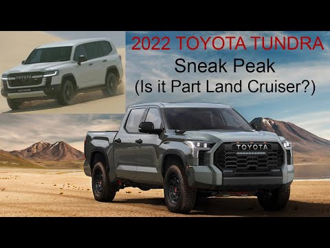 2022 Toyota Tundra (Land Cruiser) Sneak Peak
