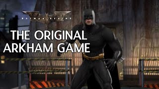 Batman Begins The Game is Awesome