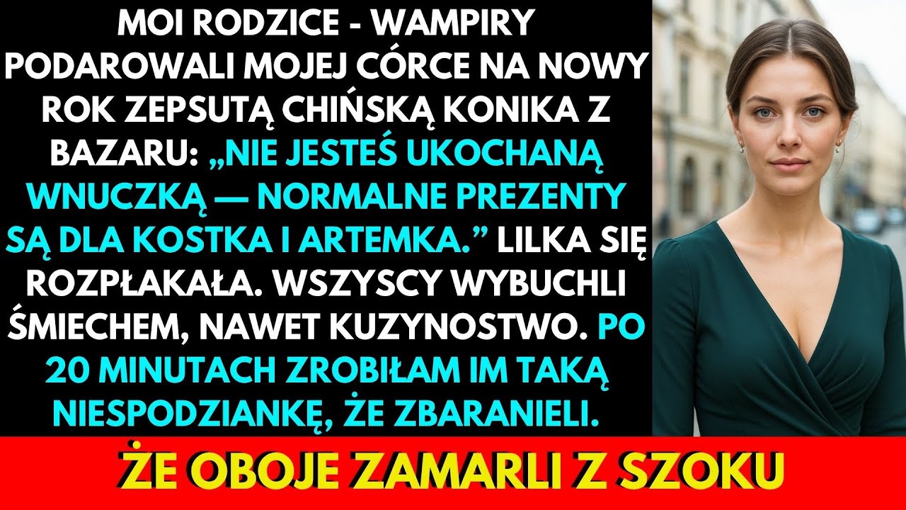 Rodzina podarowała mojej córce na Nowy Rok zepsutego konika. Po 20 minutach się odwdzięczyłam!