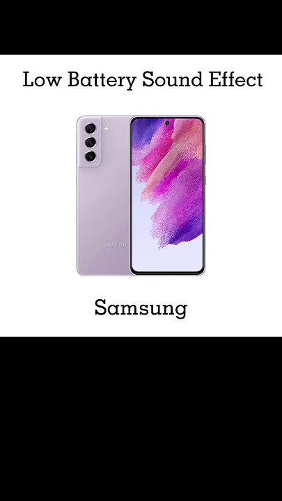 Low Battery Sound Effect