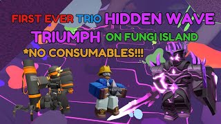 FIRST EVER TRIO HIDDEN WAVE TRIUMPH WITH 0 CONSUMABLES ARTURSILVA WHAT U GON SAY NOW CONSUMABLE KING