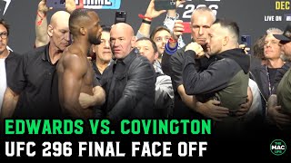 Leon Edwards Vs. Colby Covington Final Face Off
