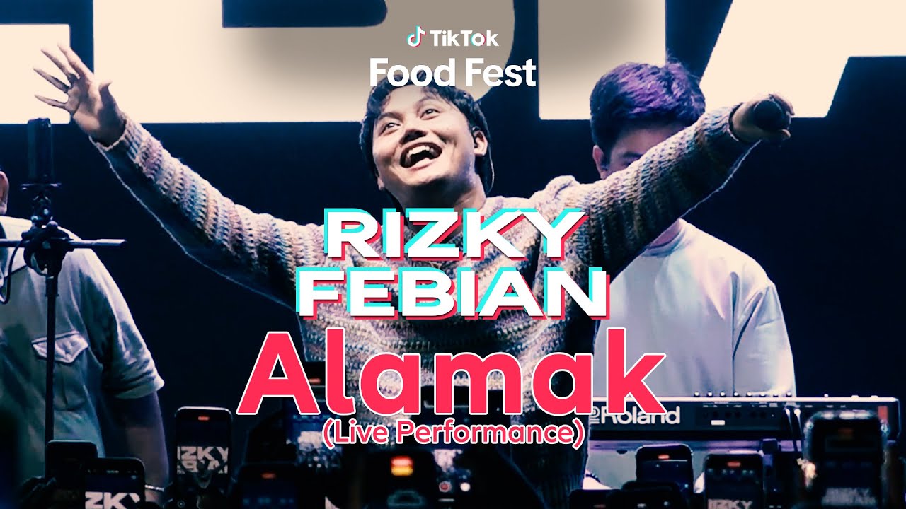 Rizky Febian - Alamak (Live Performance TikTok Food Fest 2025) Hutan Kota GBK, Senayan