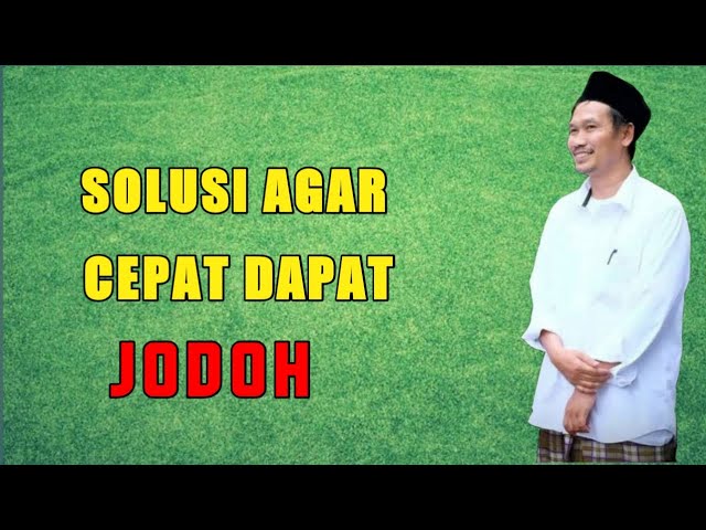 Gus Baha - Sebenarnya Jodoh Itu Ada Pada Dirimu Sendiri class=