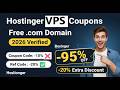 Hostinger Coupon Code VPS : May 2026 + Free Domain