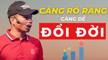 Quá dễ để vượt qua thời kỳ lạm phát khi bạn rõ ràng về mục tiêu của mình | Phạm Thành Long