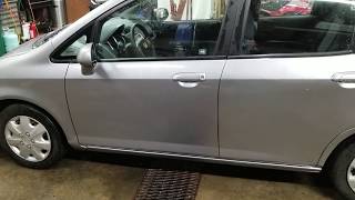 How to fix 2007 Honda Fit Leak On Driver Side Door Fix Poor Weather Striping Design