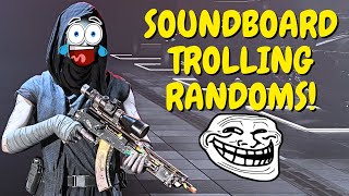 SOUNDBOARD TROLLING RANDOMS IN MW3 SND! (HILARIOUS)