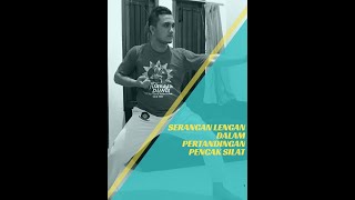 Serangan lengan dalam pertandingan pencak silat