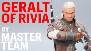 Master Team White Wolf Geralt of Rivia The Witcher 3 Wild Hunt 1\/6 Scale Figure Unboxing \& Review