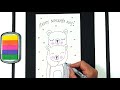 How to Draw Cute Bears for Mother&#39;s Day