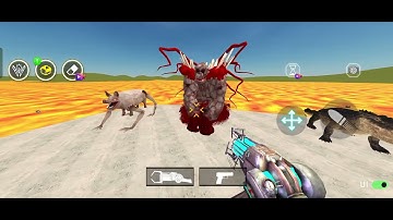 ZOOCHOSIS JUMPSCARE VS LAVA SURFACE IN NEXTBOTS IN PLAYGROUND MOD