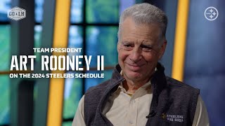 Steelers President Art Rooney II on the 2024 schedule | Pittsburgh Steelers