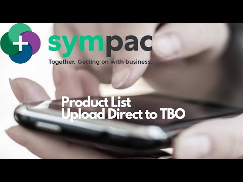 SYM PAC Go Product List Processed directly to the TBO System