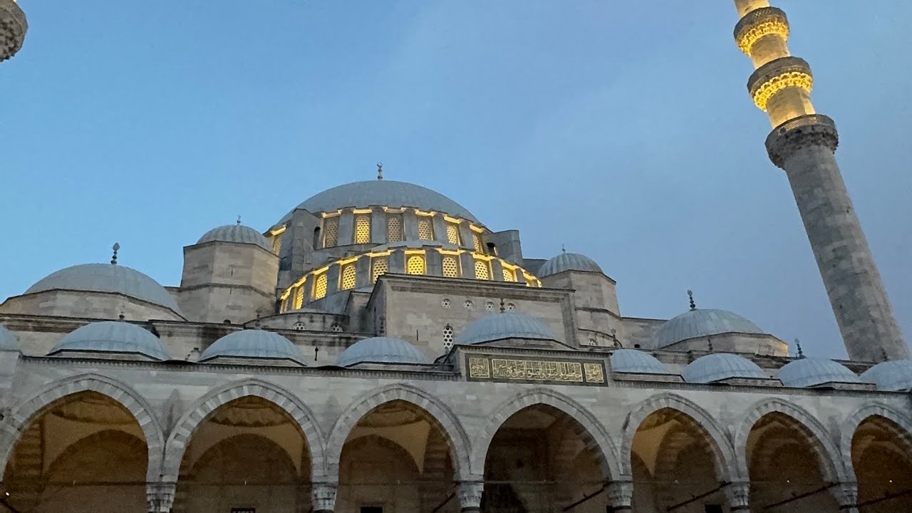 Süleymaniye Camii Akşam Ezanı