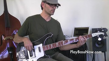 2/3 Practicing the Major scale - tips and tetrachords for bass