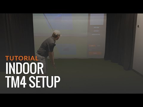 Como configurar TrackMan 4 Indoor