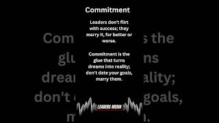 Leadership in 30 Seconds #leadership #leadersmedia #arunmarapally #shorts #commitment