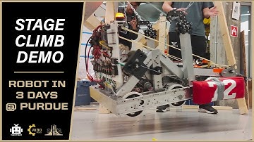 Ri3D @ Purdue Robot Demo: Stage Climb