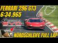 Pushing the Ferrari 296 GT3 - Nürburgring Nordschleife - Assetto Corsa Evo 0.6.1