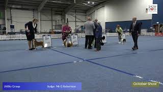 SKC 24 Day 1 Utility and Terrier Groups May & October Shows