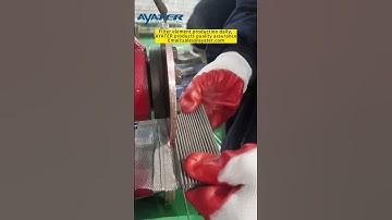Filter element production daily, AYATER products quality assurance