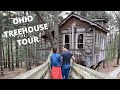 Epic Treehouse in Ohio! | The Mohicans Treehouse Resort: The Old Pine